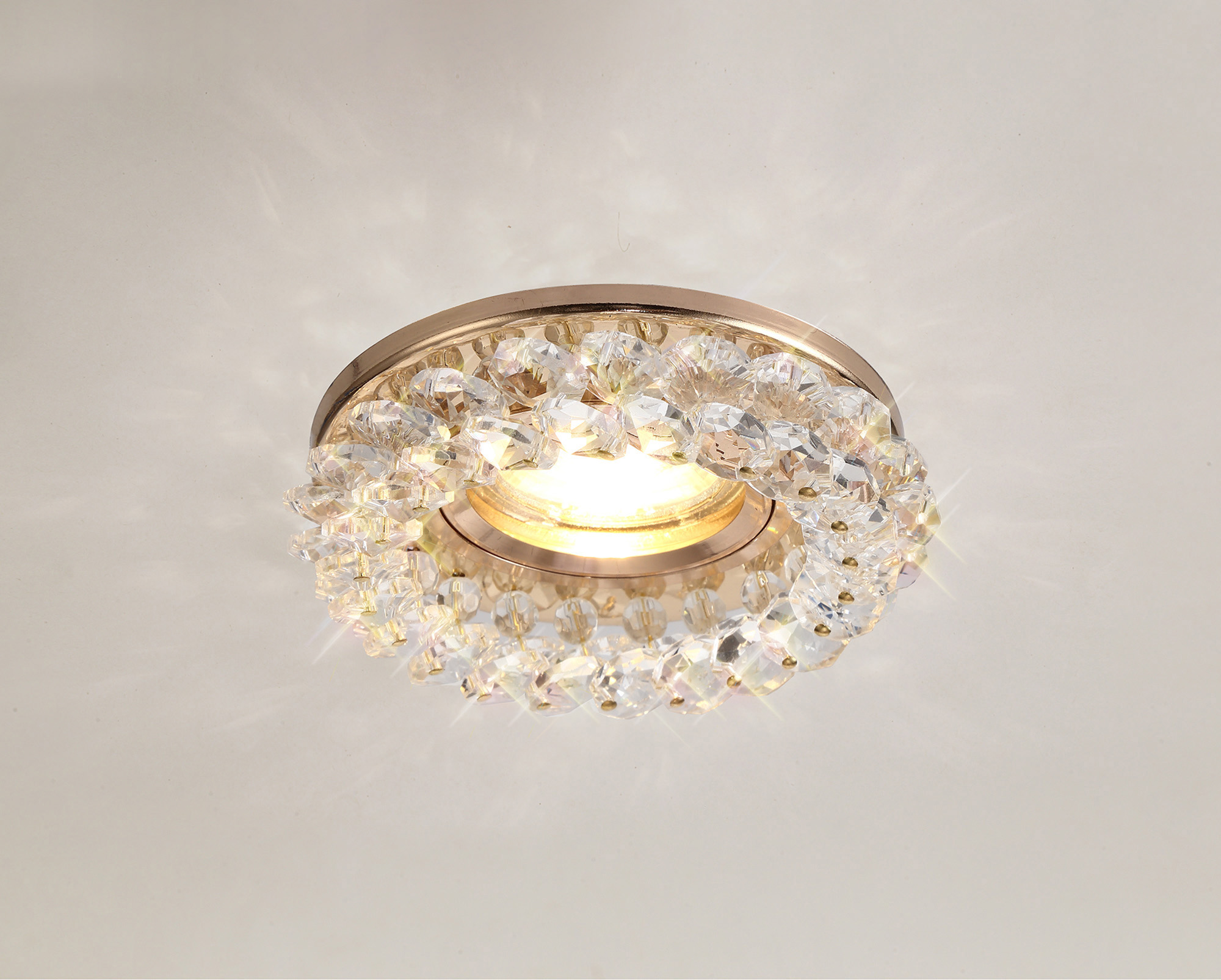 Crystal on sale down lights